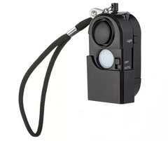 Portable Motion Sensor Safety Alarm – Personal Defense Perimeter Security & LED