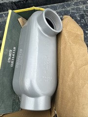 Dottie LB-250CG 2 1/2 ” Threaded Conduit Body w/ Cover and Gasket