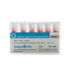 Dental Endo Gutta Percha Points Root Canal Filling Material Taper 02/04/06 15-40