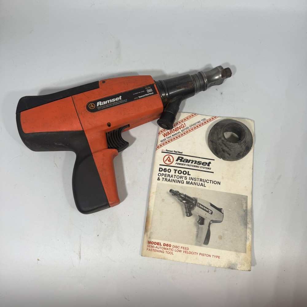 Ramset Red Head Nail Gun D60 Low Velocity Powder Actuated Tool