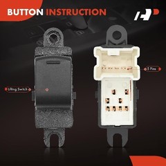 Power Window Switch Compatible with Impreza 2012-2015, XV Crosstrek 2013-2015, R