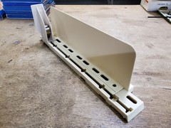Lot of 55 RTC Profit Pusher 12″ T-Track Automatic Spring-Feed Shelf Units, Beige