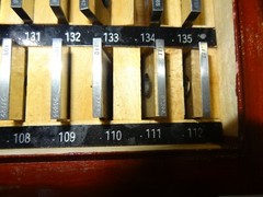 GRADE AS-0 .1001 TO 4.000″ 81 PCS SQUARE GAGE BLOCK SET CENTER HOLE THREADED R}