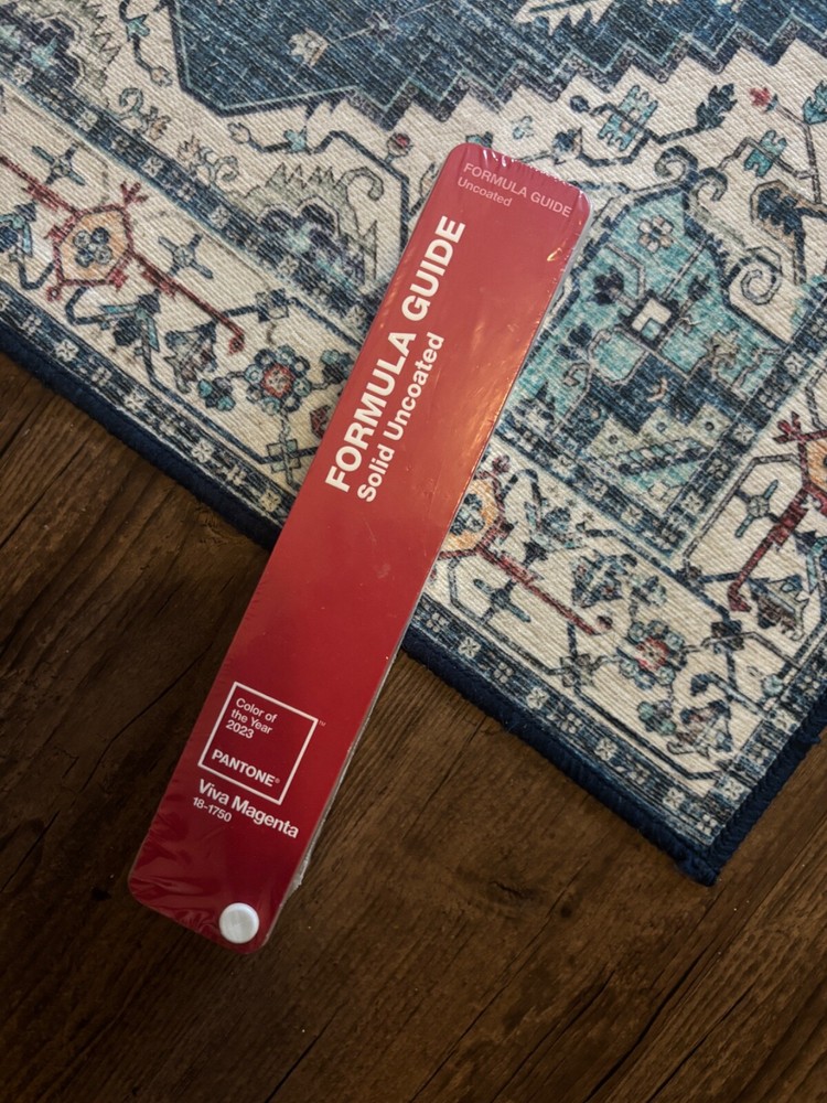 PANTONE SOLID FORMULA GUIDE LIMITED EDITION COLOR OF THE YEAR 2023 BOOK