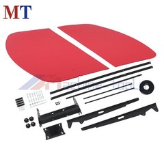 Tractor and Mowers Umbrella 52″ X 52″ Red Canopy For ROPS 2″ x 2″ or 2″ x 3″