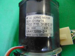 Yaskawa AC Servo Motor 200 Volt 3,000 RPM 100 Watt