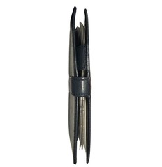 Franklin Covey Anna Pocket Snap Binder Blue Nappa Leather 6X3.5 Planner #59363