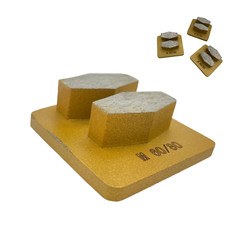 18PK Grinding Discs for Husqvarna PG Series Concrete Floor Grinders Medium Bond
