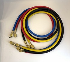 Vevor 4 Way AC Manifold Gauge Set For R134A R22 R12 R410A Refrigerant WZ-J401