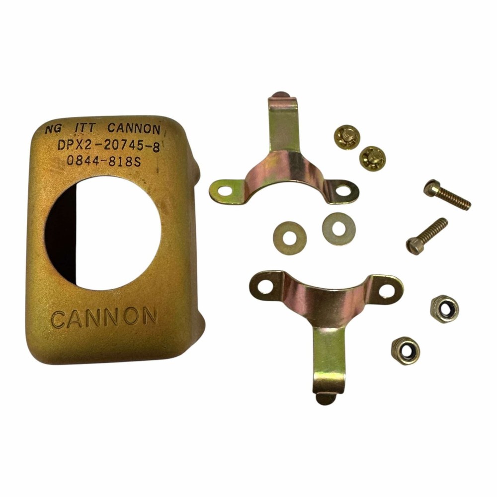 DPX2-20745-8 ITT Cannon Mil Spec Connector RP DPX Straight JCT Backshell