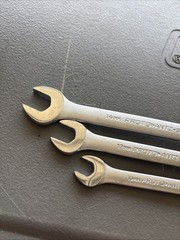 Proto 12010MASD, 1212MASD and 1214MASD Anti-slip Combination Wrench Lot Metric