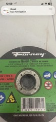 Lot of 5 Forney Grinding Wheels A24R-BF Metal Type 27 4-1/2″ X 1/4″ x 7/8″ 71877