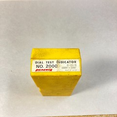 Vintage Peacock Dial Test Indicator Set .0005″ #2000 w/ Case Japan