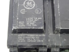 GE General Electric THQL32015 15 amp 3 pole plug in breaker 240 volt THQL chip