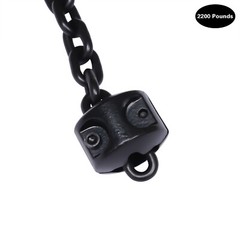 Electric Chain Hoist Single Phase Crane Hoist 2200 lbs Load 13 ft Lifting 1500W
