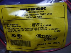 TURCK EURO-FAST FK 4.4-0.5/S699 U9510-1 [25-K]