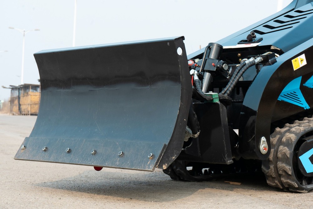 TYPHON STOMP X1300&509 Mini Skid Steer Dozer Blade ±30° Snow & Dirt Grading Tool