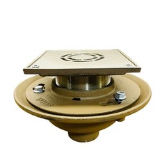 SMITH FLOOR DRAIN CAST IRON NIKEL BRONZE 3″ 09212JS54-1