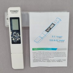 Portable TDS EC Meter Water Quality Tester Digital LCD Display