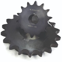 40BS12 x 1″ Steel Sprocket 12 Teeth 1.00″ Bore #40 Chain 2.166″ OD