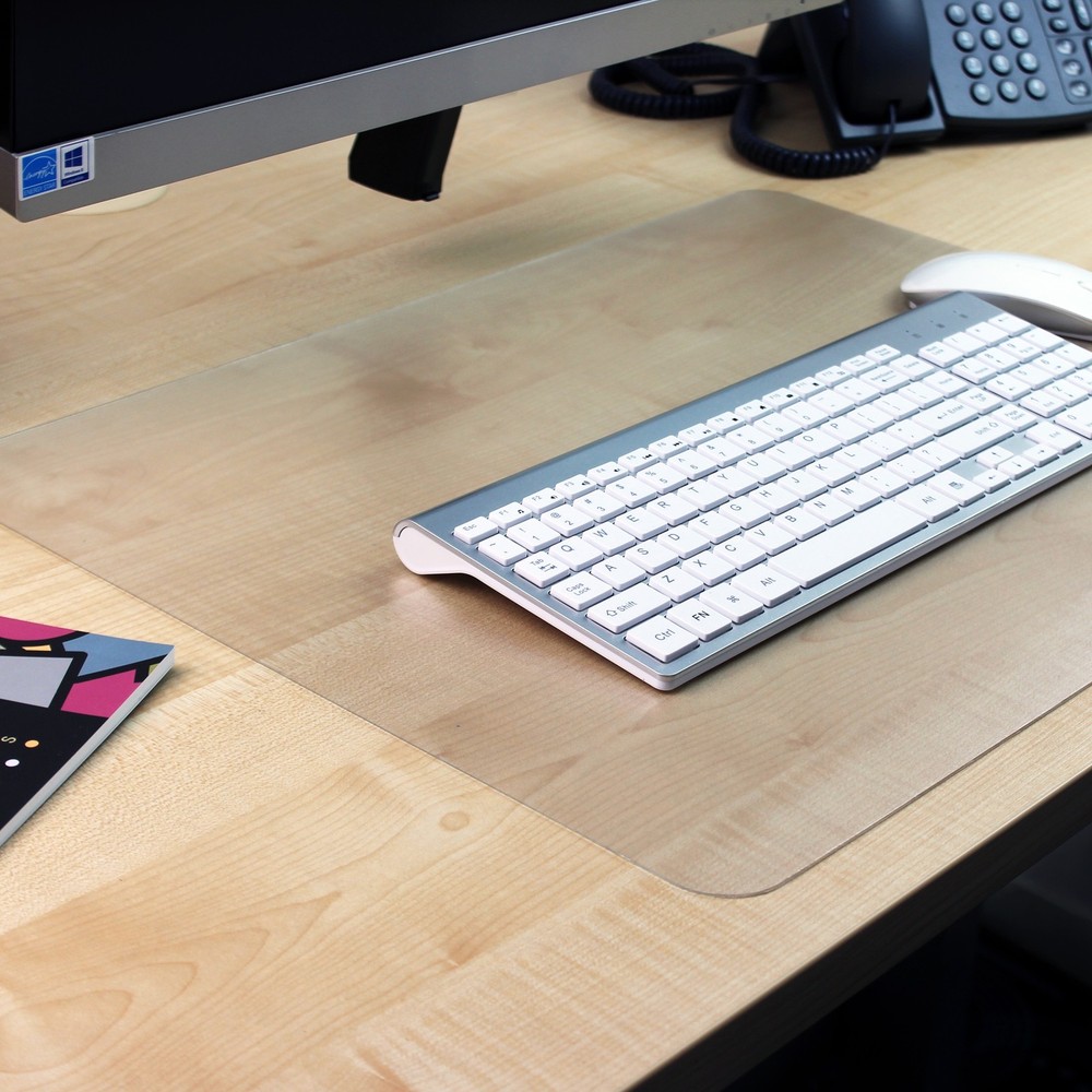 Desktex Polycarbonate Desk Pad – 19″ x 24″