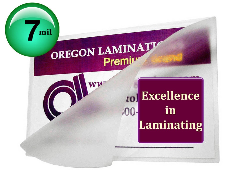 500/pk 7 Mil Prayer Cards size Hot Laminating Pouches 2-3/4 x 4-1/2, 2.75 x 4.5