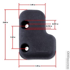 RCS – Eidolon Wedge – Holster Attachment – Left & Right Hand Carry