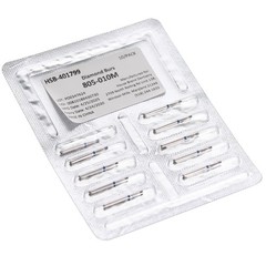 House Brand Dentistry 401799 FG 805-010M Inverted Cone Medium Diamond Burs 10/Pk