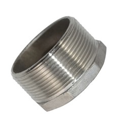 2″ to 1-1/2″ NPT threaded SS 304 HEX Reducing bush Pipe Reducer Fitting Adapter