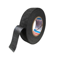 Heat Resistant Automotive Tape Flame-Retardant Cloth Sticky Fabric Black (50ft)