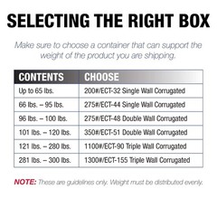 14 x 8 x 6 Corrugated Cardboard Boxes, Medium 14″L x 8″W x 6″H, Pack of 25 | …