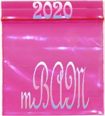 LOTS OF 2020 RAINBOW COLOR APPLE ZIP BAGGIES 100 200 500 1000 GOLD PINK+