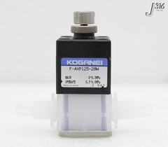 37933 KOGANEI PNEUMATIC VALVE 0~0.3MPA F-AVP125-28W
