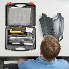 100 W 800°F Welding Machine Plastic Welder Kit Car Bumper Repair Kit 50PCs Rods