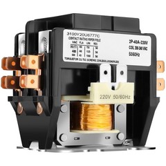 2 Pole 40 Amp Definite Purpose Contactor 220V Coil for AC HVAC Heat Pump