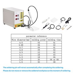 Automatic Spot Welder Pulse Argon Arc Welding Machine Jewelry Welder Spot Welder