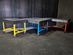 60″x120″ Welding Fabrication Table 5x10ft DIY Flat Kit Fixture Laser Cut in USA