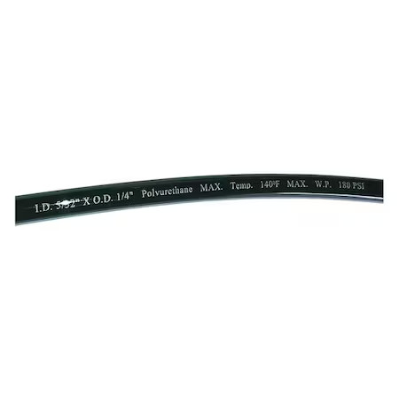 Zoro Select 1Pbn1 Tubing, 5/32In. Idx1/4 In Od, 100 Ft, Black, 1Pbn1