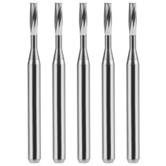 Dental Carbide Burs FG56 Friction Grip Tungsten Carbides Flat End Cylinder 19mm
