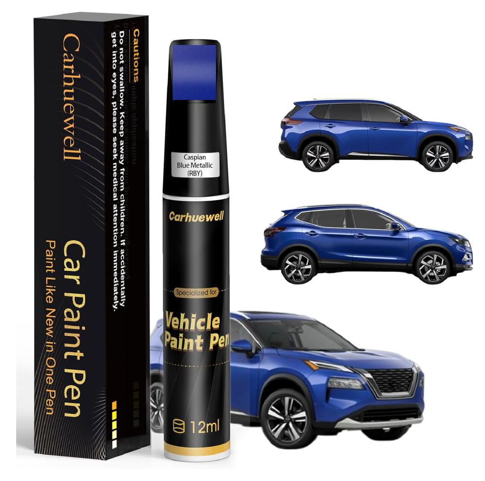 Nissan Caspian Blue Metallic RBY Touch Up Paint Pen Scratch Repair Kit