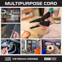 50 ft 4 Gauge Wire – 2 Pack 25ft Copper Clad Aluminum Primary Wire – 4 AWG He…