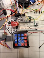 ESP32 Electronics Project Starter Kit – Microcontroller, Servos