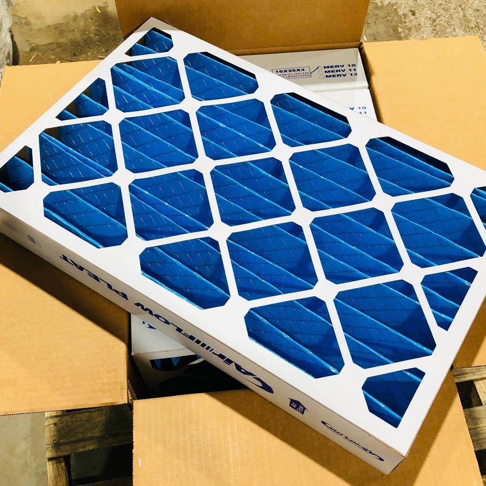 Airflow Products AFP2000-16254 Air Filter Pleated 16x25x4 SC Merv 10 Case/6pk