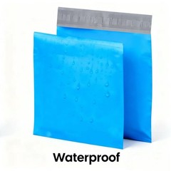 #7 19×24 Poly Mailers Plastic Mailing Envelopes Shipping Bags LIGHT BLUE 300 PCS