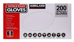 Kirkland Signature Latex-Free Nitrile Exam Gloves, Size S – 400 Count
