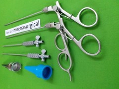 6pc Laparoscopic Port Closure & Verees Needle Endoscopy Surgical Instruments