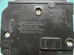Square D 20A Circuit Breaker A-8121 120/240V 10kA 1 Pole