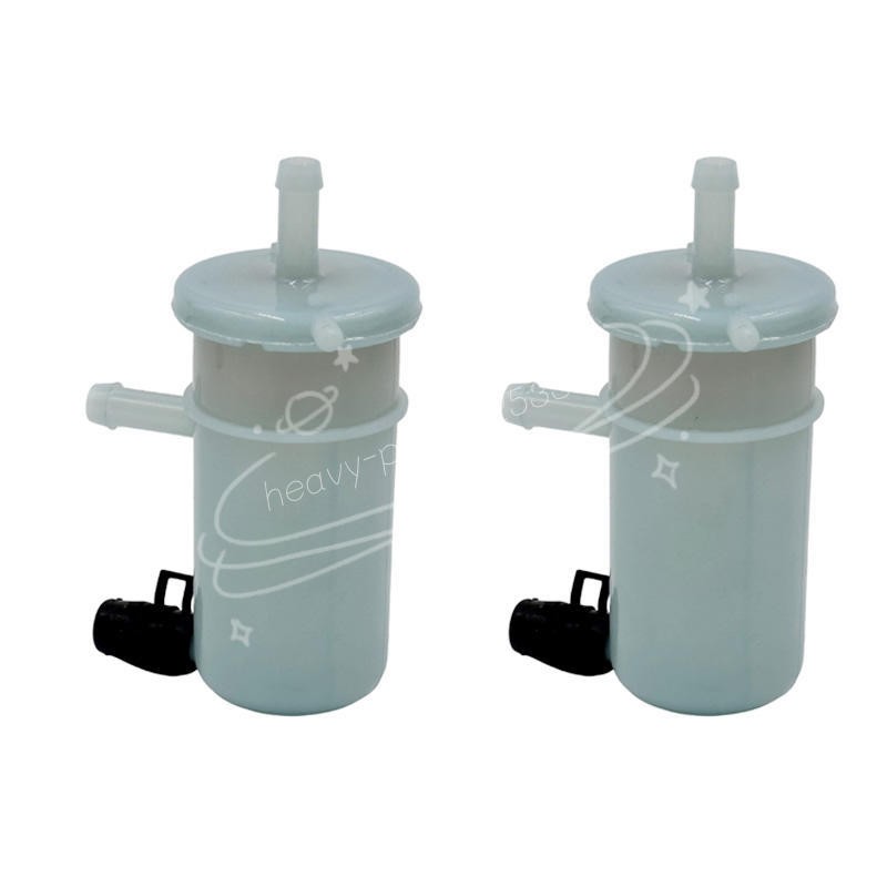 2Pcs Fuel Filter Kit For Suzuki DF 9.9 15 20 70 80 90 HP Outboards 15410-87L00
