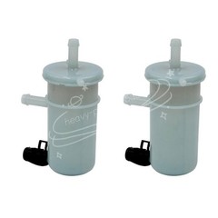 2Pcs Fuel Filter Kit For Suzuki DF 9.9 15 20 70 80 90 HP Outboards 15410-87L00