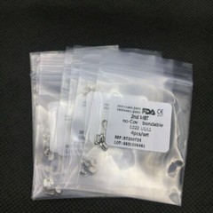 20Sets Dental Orthodontic Buccal Tubes 1st 2nd Molar Tube Roth/MBT 022 Mesh Base